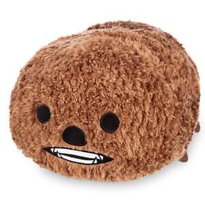 Disney Store Star Wars Chewbacca 11" Jumbo Tsum Tsum Plush Toy Large Chewy Brown